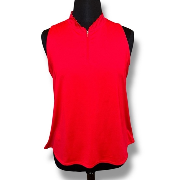 JOFIT Jofit Women's Blissful Chelsea Racerback Tank - Red XXL - Picture 2 of 11